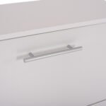 ΠΑΠΟΥΤΣΟΘΗΚΗ DAVINA ΜΕΛΑΜΙΝΗΣ 3ΘΕΣΕΩΝ HM2221.05 ΛΕΥΚΗ 62Χ24Χ110Υ εκ. - Image 6