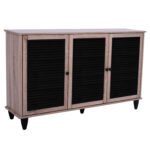 Αγόρασε ΠΑΠΟΥΤΣΟΘΗΚΗ-ΝΤΟΥΛΑΠΙ MCKENNA 3ΠΟΡΤΕΣ HM2267.02 SONAMA-ΜΑΥΡΟ 112x30x68