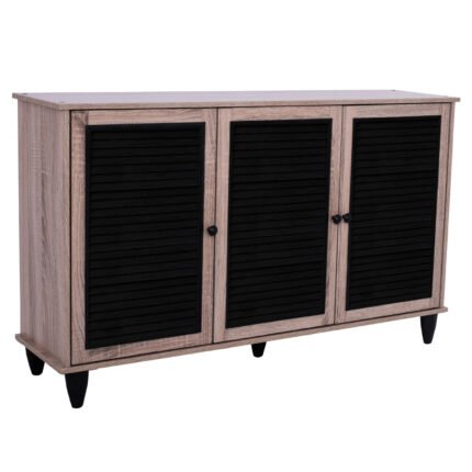 Αγόρασε ΠΑΠΟΥΤΣΟΘΗΚΗ-ΝΤΟΥΛΑΠΙ MCKENNA 3ΠΟΡΤΕΣ HM2267.02 SONAMA-ΜΑΥΡΟ 112x30x68