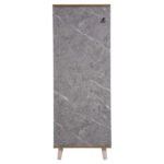 ΠΑΠΟΥΤΣΟΘΗΚΗ-ΝΤΟΥΛΑΠΙ ALVARO HM8954.12 ΜΕΛΑΜΙΝΗ SONAMA-STONE TEXTURE 50Χ38Χ135Yεκ. - Image 3