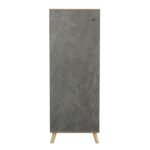 ΠΑΠΟΥΤΣΟΘΗΚΗ-ΝΤΟΥΛΑΠΙ ALVARO HM8954.14 ΜΕΛΑΜΙΝΗ SONAMA-STONE TEXTURE 50Χ38Χ135Yεκ. - Image 4
