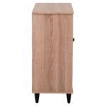 ΠΑΠΟΥΤΣΟΘΗΚΗ ΞΥΛΙΝΗ MCKENNA HM2266.02 ΣΕ ΧΡΩΜΑ SONAMA-ΜΑΥΡΟ 77x30x69Υεκ. - Image 4