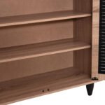 ΠΑΠΟΥΤΣΟΘΗΚΗ ΞΥΛΙΝΗ MCKENNA HM2266.02 ΣΕ ΧΡΩΜΑ SONAMA-ΜΑΥΡΟ 77x30x69Υεκ. - Image 6