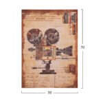 ΠΙΝΑΚΑΣ ΚΑΜΒΑΣ OLD CAMERA HM7153.06 50X70X2.5 εκ. - Image 2
