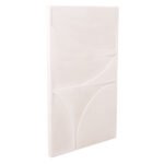 ΠΙΝΑΚΑΣ ΣΕΙΡΑ SANTORINI HM4505 MDF ΣΕ ΥΠΟΛΕΥΚΟ ΧΡΩΜΑ 80x4(πάχος)x120Υεκ. - Image 3