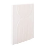 ΠΙΝΑΚΑΣ ΟΡΘΟΓΩΝΙΟΣ ΣΕΙΡΑ SANTORINI HM4523 MDF ΣΕ ΥΠΟΛΕΥΚΟ ΧΡΩΜΑ 60x4(πάχος)x80Υεκ. - Image 3
