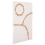 ΠΙΝΑΚΑΣ ΟΡΘΟΓΩΝΙΟΣ ΣΕΙΡΑ SANTORINI HM4531 MDF ΥΠΟΛΕΥΚΟ-ΔΙΑΚΟΣΜΗΣΗ ΜΠΕΖ 80x4,5(πάχος)x120Υεκ. - Image 3