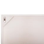 ΠΙΝΑΚΑΣ ΟΡΘΟΓΩΝΙΟΣ ΣΕΙΡΑ SANTORINI HM4531 MDF ΥΠΟΛΕΥΚΟ-ΔΙΑΚΟΣΜΗΣΗ ΜΠΕΖ 80x4,5(πάχος)x120Υεκ. - Image 6