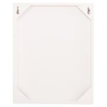 ΠΙΝΑΚΑΣ ΟΡΘΟΓΩΝΙΟΣ ΣΕΙΡΑ SANTORINI HM4535 MDF ΥΠΟΛΕΥΚΟ ΧΡΩΜΑ-ΔΙΑΚΟΣΜΗΣΗ ΜΠΕΖ 48x4,5(πάχος)x60Υεκ. - Image 4