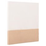 ΠΙΝΑΚΑΣ ΤΕΤΡΑΓΩΝΟΣ ΣΕΙΡΑ SANTORINI HM4519 MDF ΣΕ ΥΠΟΛΕΥΚΟ-ΚΑΦΕ ΧΡΩΜΑ 80x4(πάχος)x80Υεκ. - Image 3