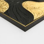 ΠΙΝΑΚΑΣ ΤΟΙΧΟΥ 3D SEDIMENT HM4548.02 ΚΟΡΝΙΖΑ ΜΠΕΖ-ΧΕΙΡΟΠΟΙΗΤΑ ΣΧΕΔΙΑ 62x4,5Χ92Υεκ. - Image 4