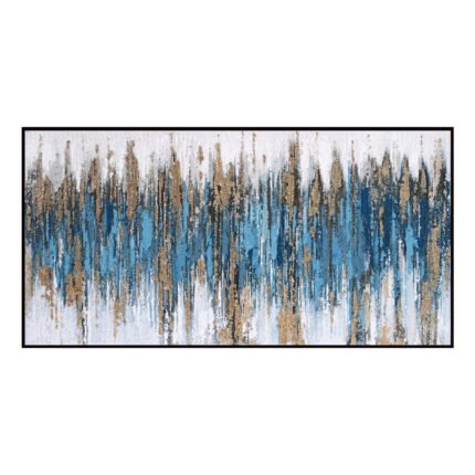 Αγόρασε ΠΙΝΑΚΑΣ ΤΟΙΧΟΥ SEDIMENT (ΜΠΛΕ) HM4574.02 ΜΕ ΚΟΡΝΙΖΑ ΜΑΥΡΗ-ΚΑΜΒΑΣ 142x4.5x72Υεκ σε μοναδική τιμή στο clickforshop.gr