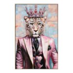 Αγόρασε ΠΙΝΑΚΑΣ TOIXOY LEOPAR HM4540 ΜΕ ΚΟΡΝΙΖΑ ΜΠΕΖ-ΚΑΜΒΑΣ ΕΚΤΥΠΩΣΗ 82x4