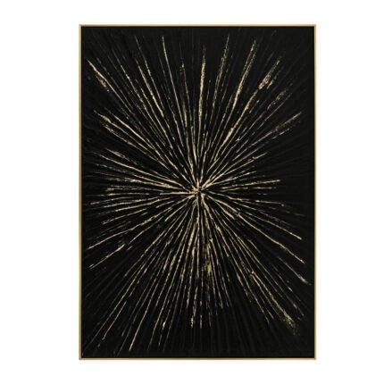 Αγόρασε ΠΙΝΑΚΑΣ TOIXOY STELLON HM4549 ΚΟΡΝΙΖΑ ΜΠΕΖ-ΚΑΜΒΑΣ ΜΑΥΡΟΣ-ΧΕΙΡΟΠΟΙΗΤΟΣ 72x4