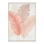 Αγόρασε ΠΙΝΑΚΑΣ TOIXOY TROPICO HM4556 ΜΕ ΚΟΡΝΙΖΑ ΜΠΕΖ-ΚΑΜΒΑΣ-ΠΛΑΤΙΑ ΦΥΛΛΑ 72x4