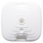 ΠΛΑΣΤΙΚΗ ΒΑΣΗ ΟΜΠΡΕΛΑΣ ΜΕ ΧΕΡΟΥΛΙ SOLBAS HM6112.01 ΛΕΥΚΗ-ΚΟΝΤΑΡΙ 20/38mm 45x45x11Υ - Image 3