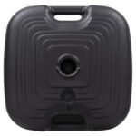 ΠΛΑΣΤΙΚΗ ΒΑΣΗ ΟΜΠΡΕΛΑΣ ΜΕ ΧΕΡΟΥΛΙ SOLBAS HM6112.02 ΑΝΘΡΑΚΙ-ΚΟΝΤΑΡΙ 20/38mm 45x45x11Υ - Image 3