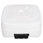 ΠΛΑΣΤΙΚΗ ΒΑΣΗ ΟΜΠΡΕΛΑΣ ΜΕ ΡΟΔΑ SOLBAS HM6113.01 ΛΕΥΚΗ- ΚΟΝΤΑΡΙ 33/50mm 46,5x23,5Υ - Image 4