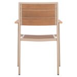 ΠΟΛΥΘΡΟΝΑ ΑΛΟΥΜΙΝΙΟΥ SAGA HM5127.04 ΣΑΜΠΑΝΙ ΜΕ POLYWOOD 55x52x86Yεκ. - Image 6