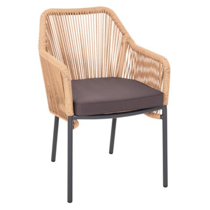 Αγόρασε ΠΟΛΥΘΡΟΝΑ ΑΛΟΥΜΙΝΙΟΥ LOKKI HM5855.02 ΑΝΘΡΑΚΙ ΜΕ ΣΧΟΙΝΙ WICKER PE 56x66x82Υ εκ. σε μοναδική τιμή στο clickforshop.gr