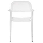 ΠΟΛΥΘΡΟΝΑ ΑΛΟΥΜΙΝΙΟΥ RONNY HM5998.02 ΛΕΥΚΟΣ ΣΚΕΛΕΤΟΣ & ΛΕΥΚΟ TEXTILENE 53x51x80Υεκ. - Image 6