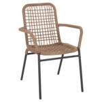 Αγόρασε ΠΟΛΥΘΡΟΝΑ ΑΛΟΥΜΙΝΙΟΥ SPANO HM6046 ΑΝΘΡΑΚΙ ΣΚΕΛΕΤΟΣ-ΜΠΕΖ ΣΥΝΘ.RATTAN 55