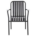 ΠΟΛΥΘΡΟΝΑ ΑΛΟΥΜΙΝΙΟΥ RACHEL HM6088.01 ΜΑΥΡΗ 63x58x85Υεκ. - Image 3