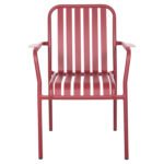 ΠΟΛΥΘΡΟΝΑ ΑΛΟΥΜΙΝΙΟΥ RACHEL HM6088.05 KOKKINH 63x58x85Υεκ. - Image 3