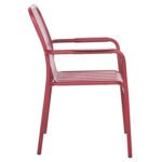 ΠΟΛΥΘΡΟΝΑ ΑΛΟΥΜΙΝΙΟΥ RACHEL HM6088.05 KOKKINH 63x58x85Υεκ. - Image 4