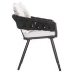 ΠΟΛΥΘΡΟΝΑ ΑΛΟΥΜΙΝΙΟΥ CAMDEN HM6141.01 ΜΑΞΙΛΑΡΙΑ ΕΚΡΟΥ ΜΕ PRINT-ΑΝΘΡΑΚΙ 56x60x72-87Υεκ - Image 4