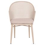 ΠΟΛΥΘΡΟΝΑ ΑΛΟΥΜΙΝΙΟΥ OREGO HM6268.03 ΚΑΠΟΥΤΣΙΝΟ-ΜΑΞΙΛΑΡΙ ΜΠΕΖ 58x55x83Υεκ. - Image 3