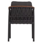 ΠΟΛΥΘΡΟΝΑ ΑΛΟΥΜΙΝΙΟΥ STREAM HM6427.01 ΣΚΟΥΡΟ ΓΚΡΙ ΣΧΟΙΝΙ & OLEFIN 59x63x85Υεκ. - Image 6