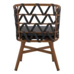 ΠΟΛΥΘΡΟΝΑ ΑΛΟΥΜΙΝΙΟΥ RICKO HM5782.11 ΚΑΦΕ ΣΚΕΛΕΤΟΣ-ΓΚΡΙ ΚΟΡΔΟΝΙ 58x59x78Υ εκ. - Image 6