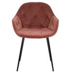 ΠΟΛΥΘΡΟΝΑ BETHANY ΑΠΟ ΒΕΛΟΥΔΟ ΣΑΠΙΟ ΜΗΛΟ HM8489.02 58Χ63Χ84Υ εκ. - Image 3