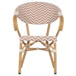 ΠΟΛΥΘΡΟΝΑ BAMBOO LOOK HM5861.03 ΚΑΦΕ-ΛΕΥΚΟ 58.5x58x82Υεκ. - Image 3