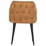 ΠΟΛΥΘΡΟΝΑ ΕΠΑΓΓΕΛΜΑΤΙΚΗ THERESA HM9263.19 Τ.NUBUCK ΧΡΥΣΗ ΞΥΛΙΝΗ 56x60x84Υεκ. - Image 6