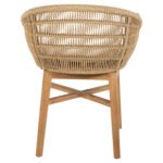 ΠΟΛΥΘΡΟΝΑ ΕΣΩΤ. ΧΩΡΟΥ LAMORA HM9826 ΞΥΛΟ ΤΕΑΚ-ΣΥΝΘΕΤΙΚΟ ΣΧΟΙΝΙ-ΜΑΞΙΛΑΡΙ 58,5x58,5x76Υεκ. - Image 6