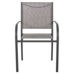 ΠΟΛΥΘΡΟΝΑ ΕΞ.ΧΩΡΟΥ REDAN HM5976.01 ΜΕΤΑΛΛΟ ΓΚΡΙ-TEXTILENE ΓΚΡΙ 56x60x88Υεκ - Image 3