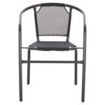 ΠΟΛΥΘΡΟΝΑ ΕΞ.ΧΩΡΟΥ LEDAN HM5977.01 ΜΕΤΑΛΛO & TEXTILENE ΓΚΡI 55x58x72Υεκ. - Image 3