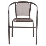 ΠΟΛΥΘΡΟΝΑ ΕΞ.ΧΩΡΟΥ LEDAN HM5977.02 ΜΕΤΑΛΛO & TEXTILENE ΚΑΦΕ 55x58x72Υεκ. - Image 3