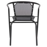 ΠΟΛΥΘΡΟΝΑ ΕΞ.ΧΩΡΟΥ LEDAN HM5977.03 ΜΕΤΑΛΛO & TEXTILENE ΜΑΥΡΟ 55x58x72Υεκ. - Image 6