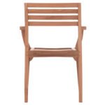 ΠΟΛΥΘΡΟΝΑ ΕΞΩΤ.ΧΩΡΟΥ ERMIONI HM18129 ΞΥΛΟ TEAK--ΦΥΣΙΚΟ ΧΡΩΜΑ 60x59x84Υεκ. - Image 6