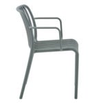 ΠΟΛΥΘΡΟΝΑ ΕΞΩΤ.ΧΩΡΟΥ CONVEE HM6105.07 DARK OLIVE ΠΟΛΥΠΡΟΠΥΛΕΝΙΟ 55x56x79Yεκ. - Image 4