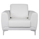 ΠΟΛΥΘΡΟΝΑ KENZIE HM3121.12 ΜΕ ΛΕΥΚΟ PU 89x81x81 εκ. - Image 3