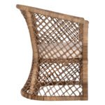 ΠΟΛΥΘΡΟΝΑ MPIKO HM5990 RATTAN ΦΥΣΙΚΟ-ΜΑΞΙΛΑΡΙ ΕΚΡΟΥ 64x68x87Υ εκ. - Image 4