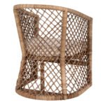 ΠΟΛΥΘΡΟΝΑ MPIKO HM5990 RATTAN ΦΥΣΙΚΟ-ΜΑΞΙΛΑΡΙ ΕΚΡΟΥ 64x68x87Υ εκ. - Image 5