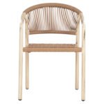 ΠΟΛΥΘΡΟΝΑ KERLY HM6050.01 ΑΛΟΥΜΙΝΙΟ ΧΡΩΜΑ ΔΡΥΟΣ-ΧΑΛΚΙΝΟ ΣΥΝΘΕΤΙΚΟ RATTAN 54x58,5x76Υ - Image 3