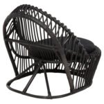 ΠΟΛΥΘΡΟΝΑ ENTROPY HM9840.03 ΦΥΣΙΚΟ RATTAN ΜΕ ΜΑΞΙΛΑΡΙ-ΜΑΥΡΟ 80x97x85Υεκ. - Image 5