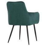 ΠΟΛΥΘΡΟΝΑ LATRELL HM8582.03 ΚΥΠΑΡΙΣΣΙ ΒΕΛΟΥΔΟ & ΜΑΥΡΑ ΜΕΤΑΛΛΙΚΑ ΠΟΔΙΑ 54x57x84Yεκ. - Image 5