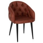 Αγόρασε ΠΟΛΥΘΡΟΝΑ LORETTA HM9271.53 ΜΕ ΤΑΜΠΑ ΤΕΧΝΟΔΕΡΜΑ & ΞΥΛΙΝΑ ΜΑΥΡΑ ΠΟΔΙΑ 53x60x82Υεκ. σε μοναδική τιμή στο clickforshop.gr